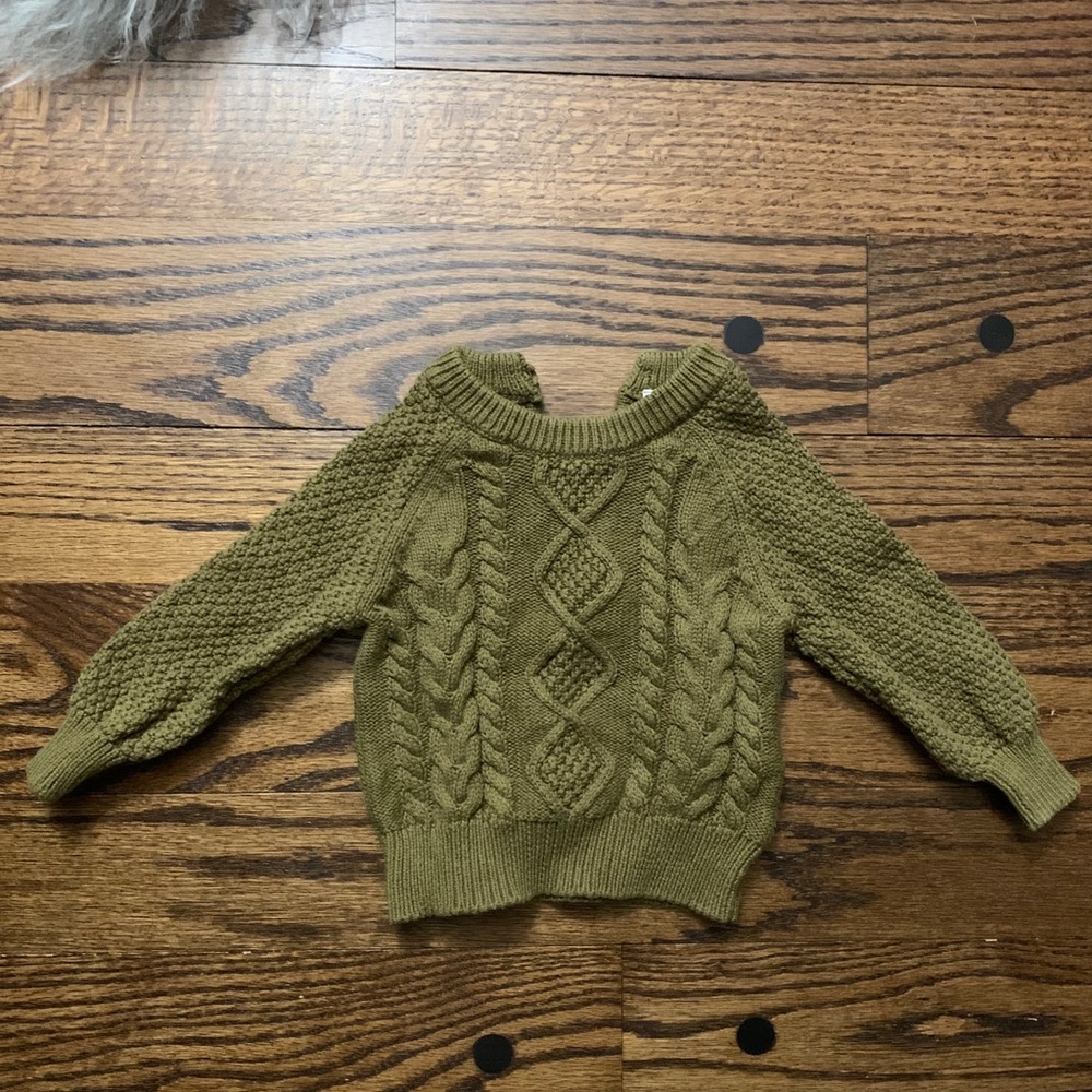 SOLD Jamie Kay cable knit sweater